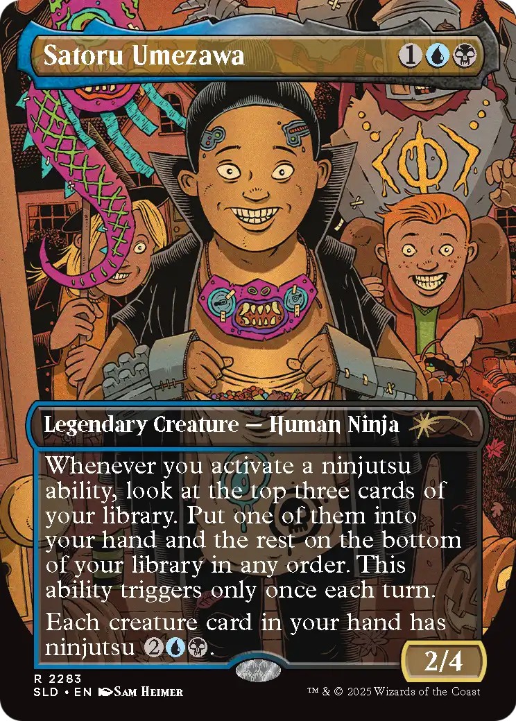 2025 Magic: The Gathering Secret Lair Drop 2025 Magic: The Gathering Secret Lair Drop #2283 trading card