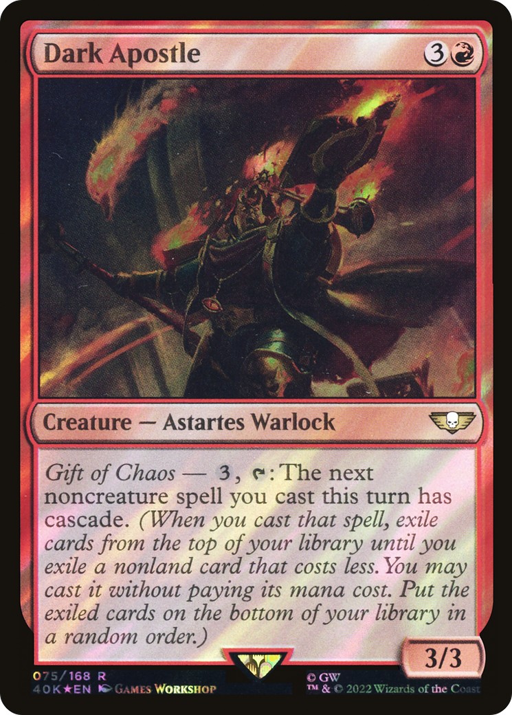 2022 Magic: The Gathering Warhammer 40,000 2022 Magic: The Gathering Warhammer 40,000 #75★ trading card