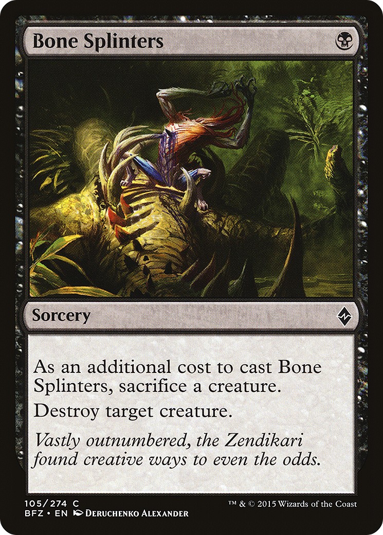 2015 Magic: The Gathering Battle for Zendikar 2015 Magic: The Gathering Battle for Zendikar #105 trading card