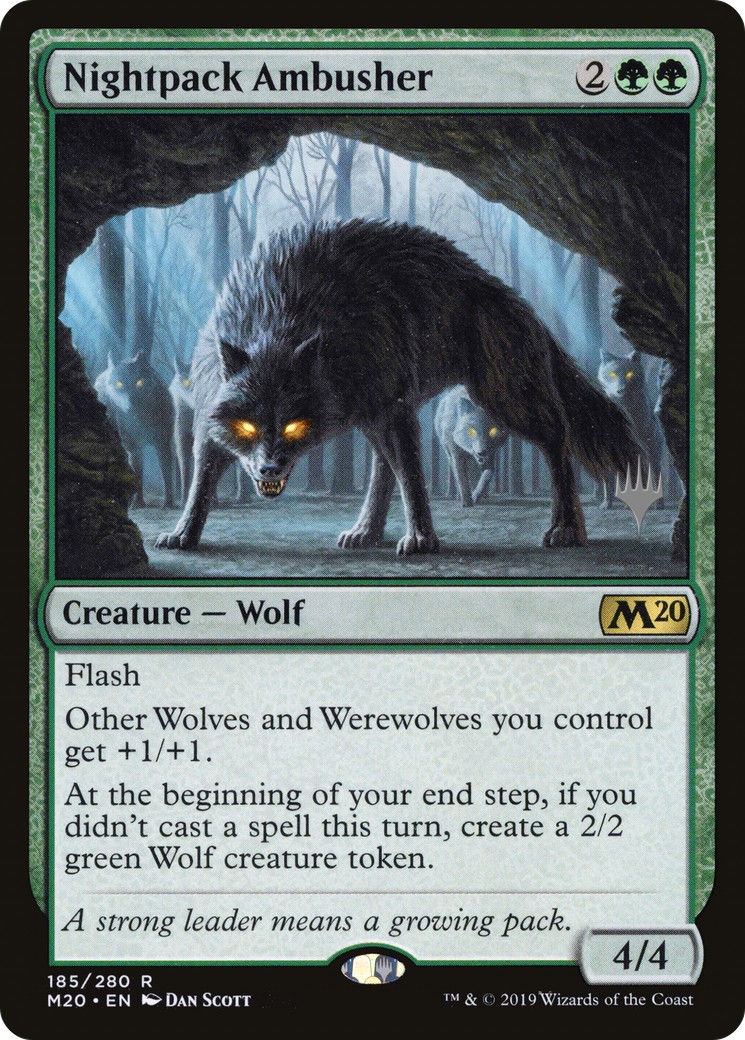 2019 Magic: The Gathering Core Set 2020 Promos 2019 Magic: The Gathering Core Set 2020 Promos #185p trading card