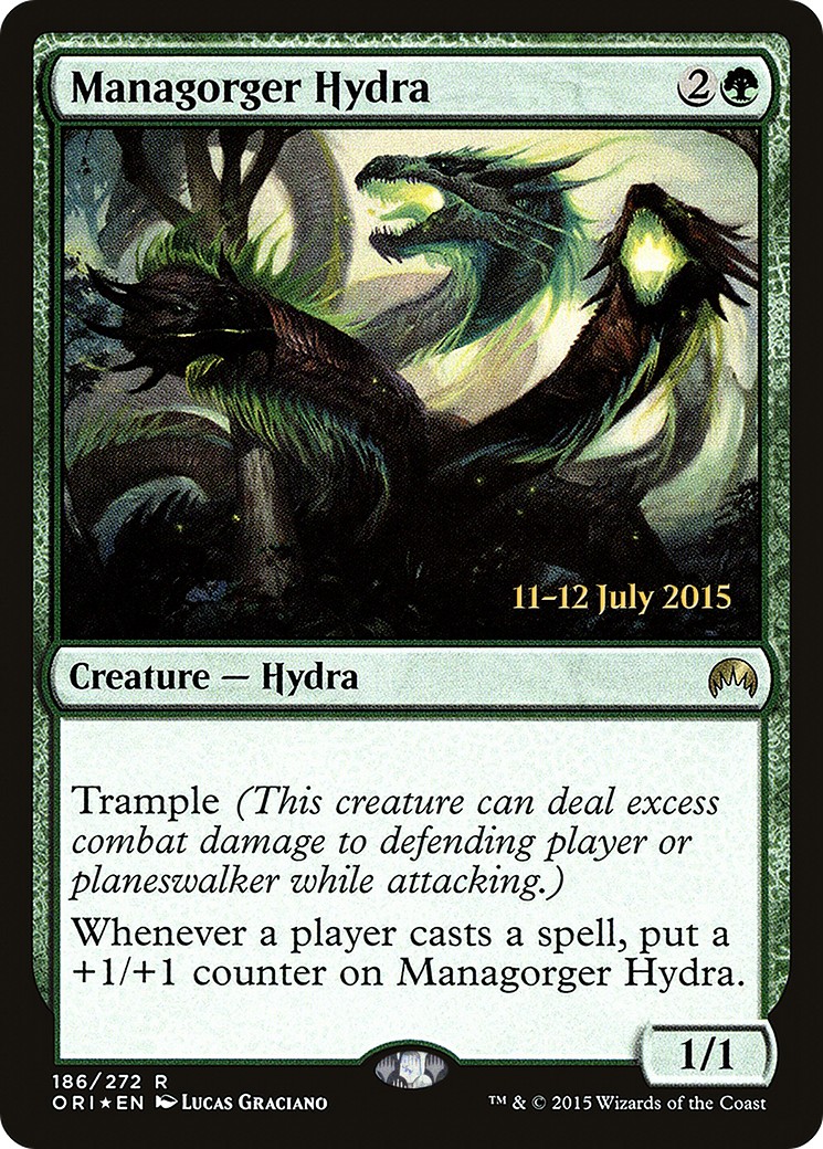 2015 Magic: The Gathering Magic Origins Promos 2015 Magic: The Gathering Magic Origins Promos #186s trading card