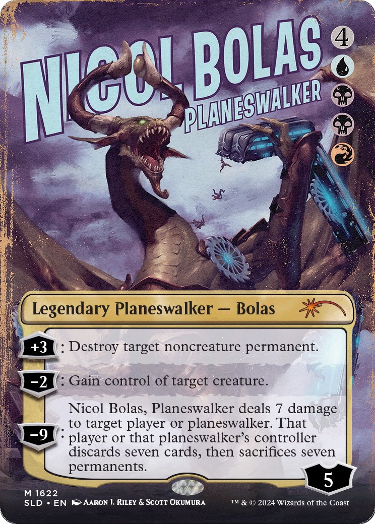 2024 Magic: The Gathering Secret Lair Drop 2024 Magic: The Gathering Secret Lair Drop #1622 trading card
