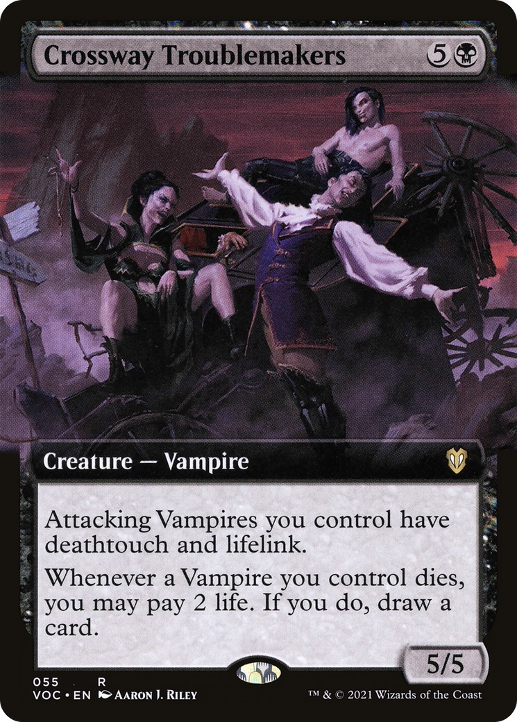 2021 Magic: The Gathering Crimson Vow 2021 Magic: The Gathering Crimson Vow #55 trading card