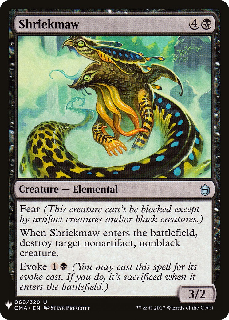 2019 Magic: The Gathering The List 2019 Magic: The Gathering The List #CMA-68 trading card
