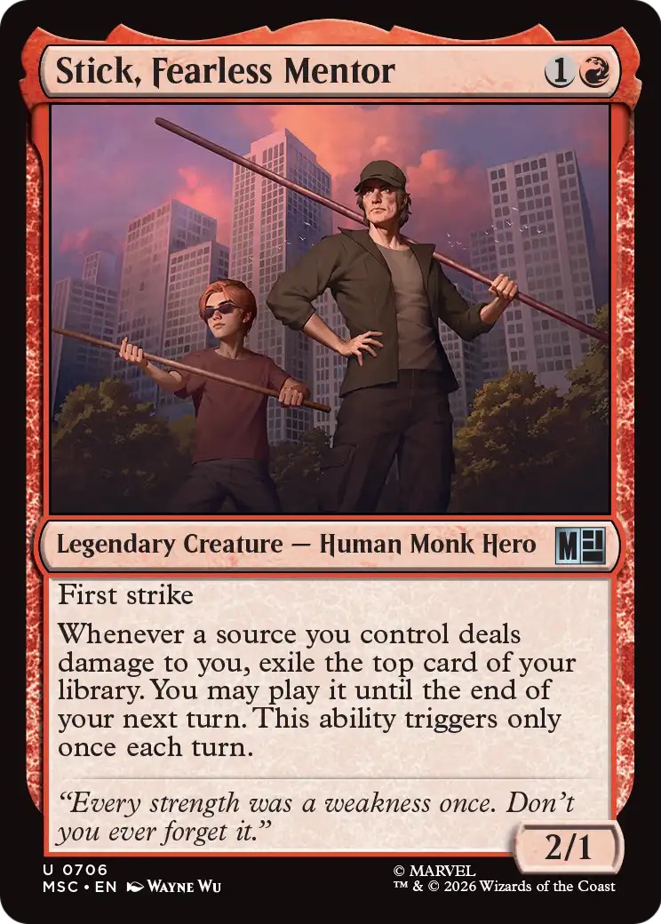 Stick, Fearless Mentor - Image 1