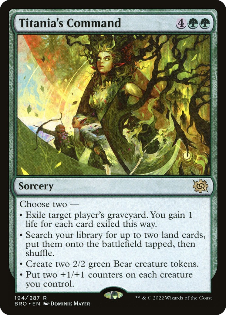 2022 Magic: The Gathering The Brothers' War 2022 Magic: The Gathering The Brothers' War #194 trading card