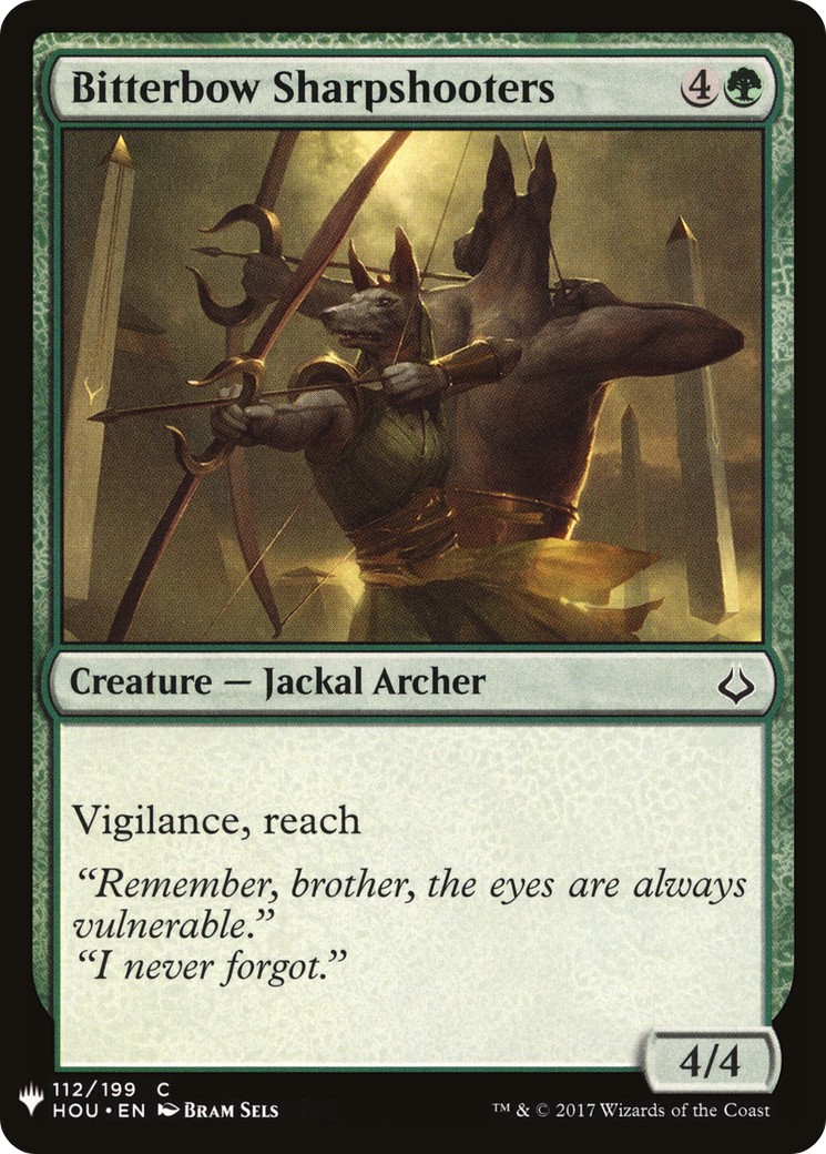 2019 Magic: The Gathering The List 2019 Magic: The Gathering The List #HOU-112 trading card
