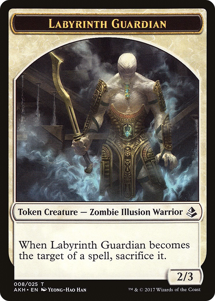 2017 Magic: The Gathering Amonkhet Tokens 2017 Magic: The Gathering Amonkhet Tokens #8 trading card