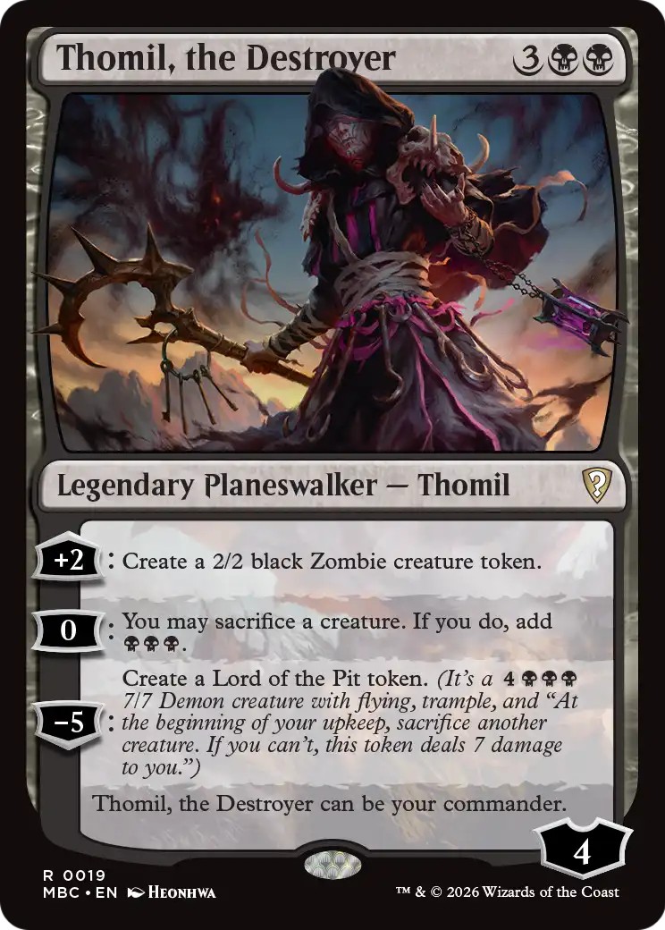 Thomil, the Destroyer (Rare · Normal)