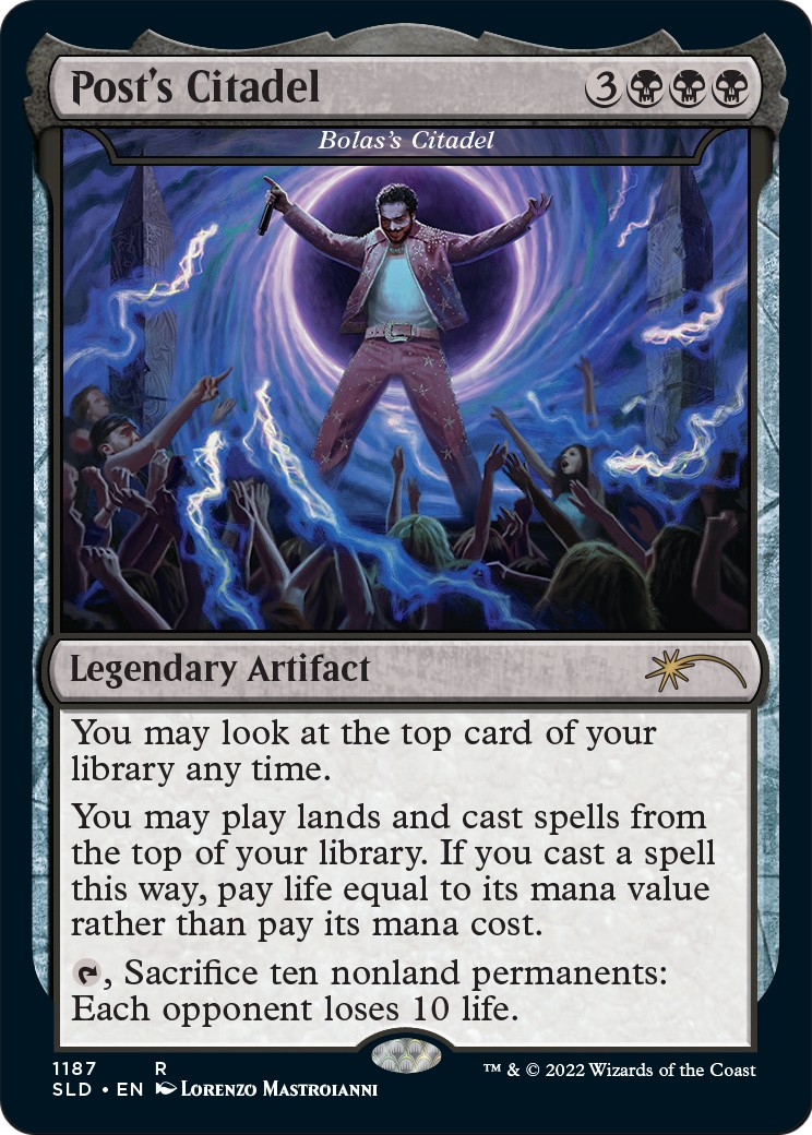 2022 Magic: The Gathering Secret Lair Drop 2022 Magic: The Gathering Secret Lair Drop #1187 trading card