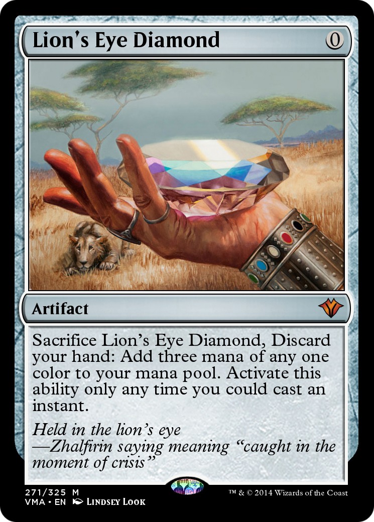 2014 Magic: The Gathering Vintage Masters 2014 Magic: The Gathering Vintage Masters #271 trading card