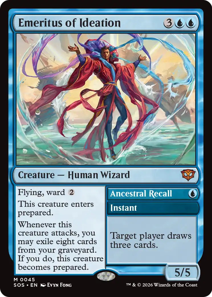 Emeritus of Ideation // Ancestral Recall - Image 1