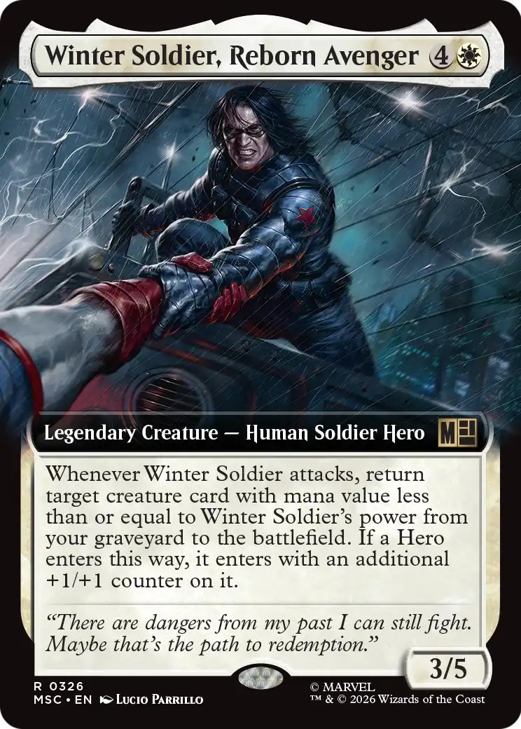 2026 Magic: The Gathering Marvel Super Heroes 2026 Magic: The Gathering Marvel Super Heroes #326 trading card