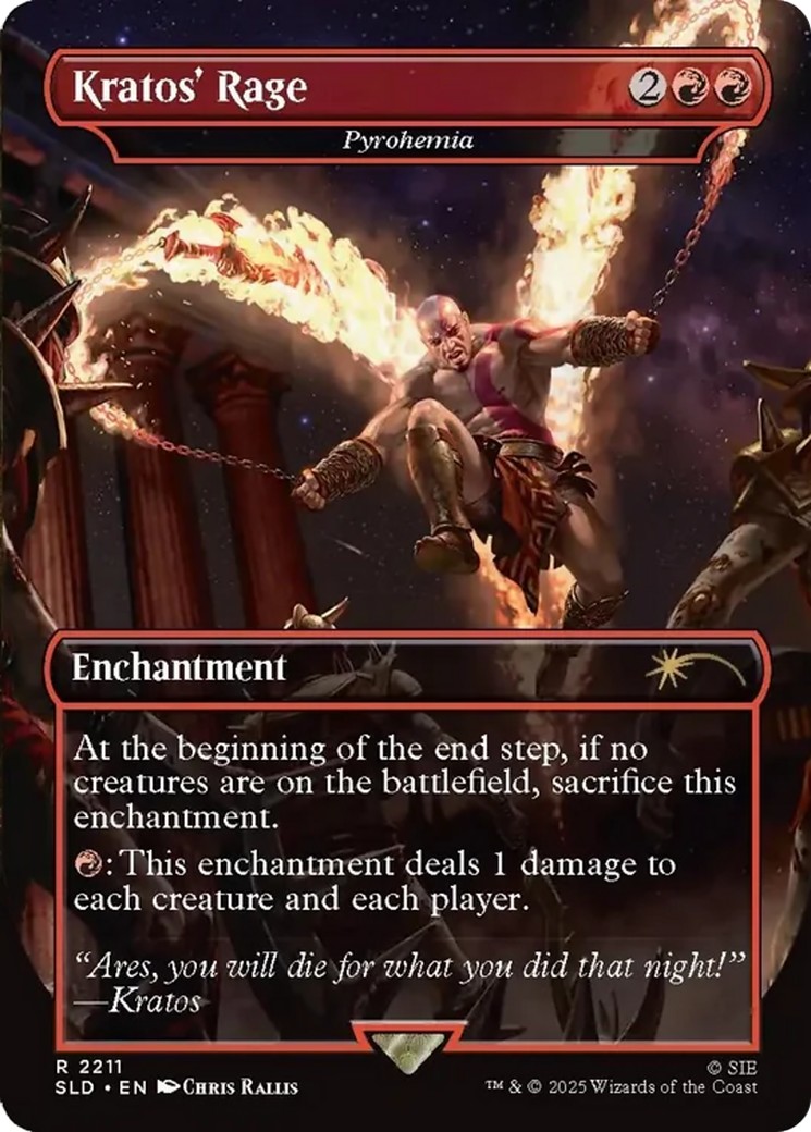2025 Magic: The Gathering Secret Lair Drop 2025 Magic: The Gathering Secret Lair Drop #2211 trading card