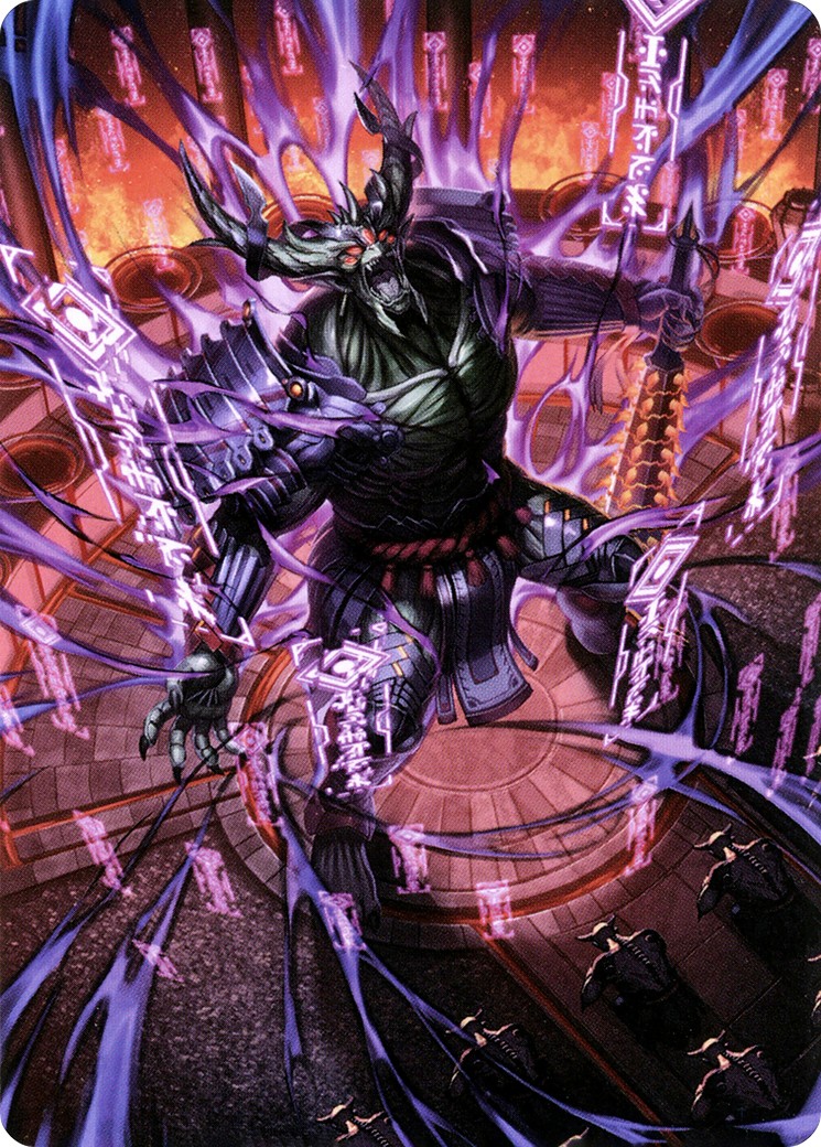 2022 Magic: The Gathering Neon Dynasty Art Series 2022 Magic: The Gathering Neon Dynasty Art Series #56 trading card