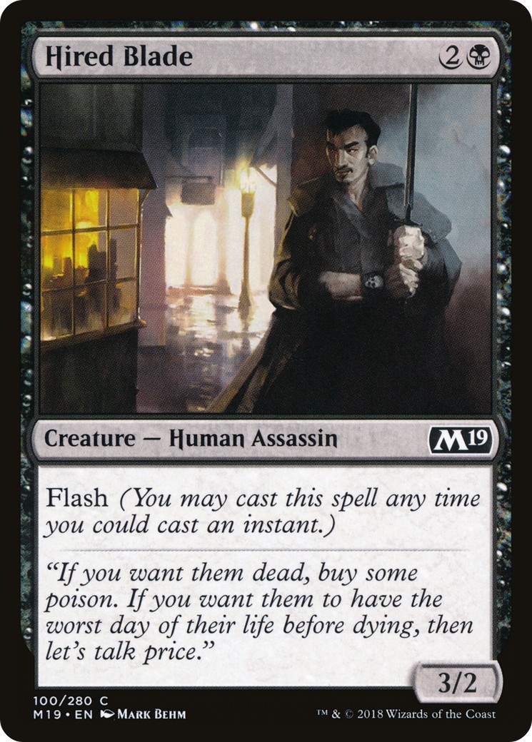 Hired Blade - Image 1