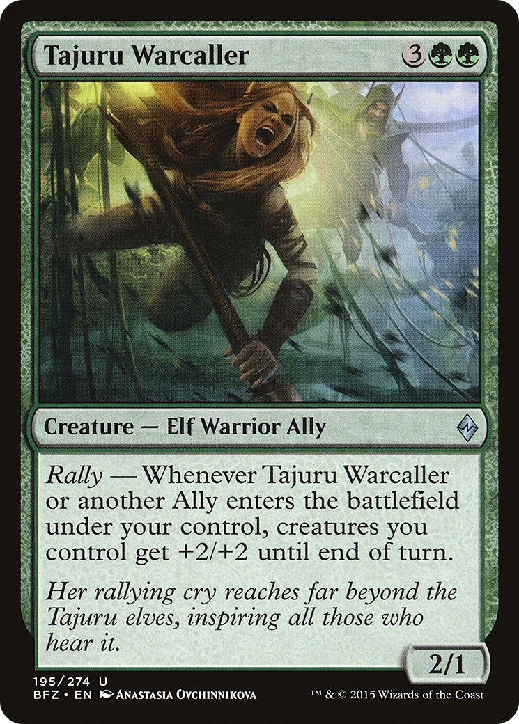 2015 Magic: The Gathering Battle for Zendikar 2015 Magic: The Gathering Battle for Zendikar #195 trading card