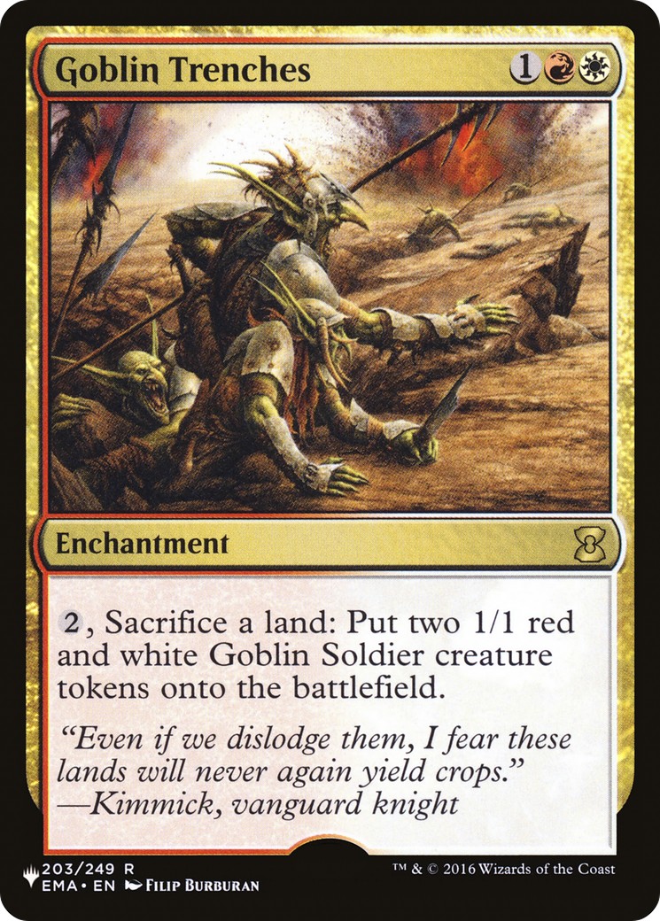 2019 Magic: The Gathering The List 2019 Magic: The Gathering The List #EMA-203 trading card