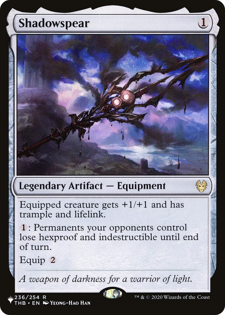2021 Magic: The Gathering The List 2021 Magic: The Gathering The List #THB-236 trading card