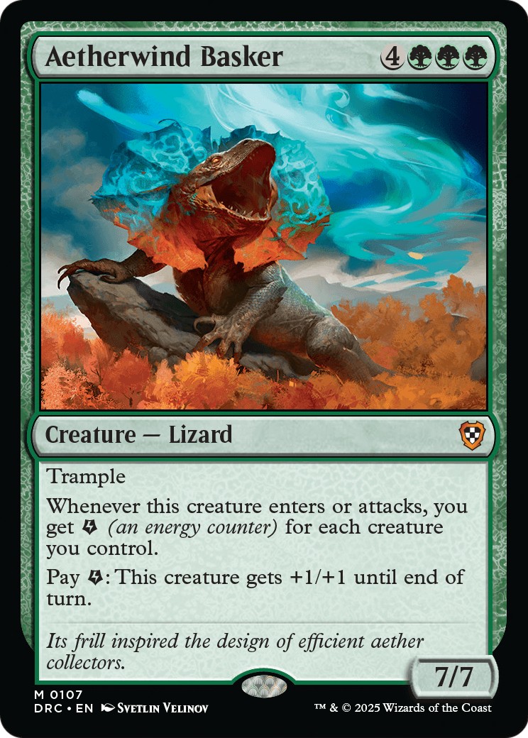 2025 Magic: The Gathering Aetherdrift 2025 Magic: The Gathering Aetherdrift #107 trading card