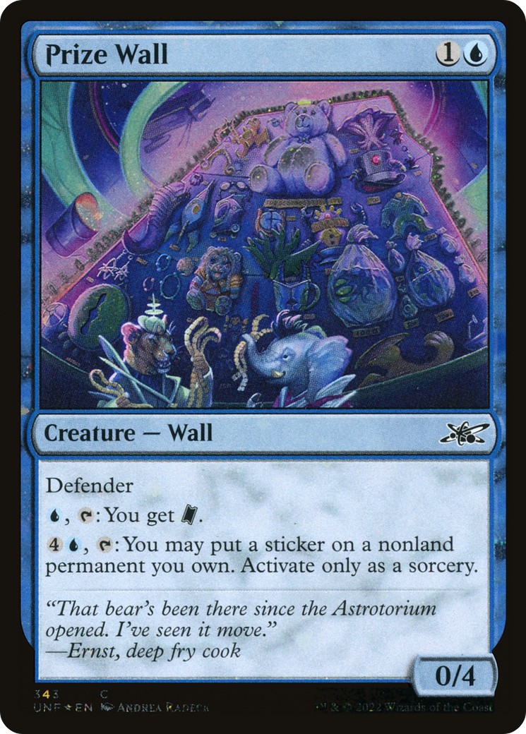 2022 Magic: The Gathering Unfinity 2022 Magic: The Gathering Unfinity #343 trading card