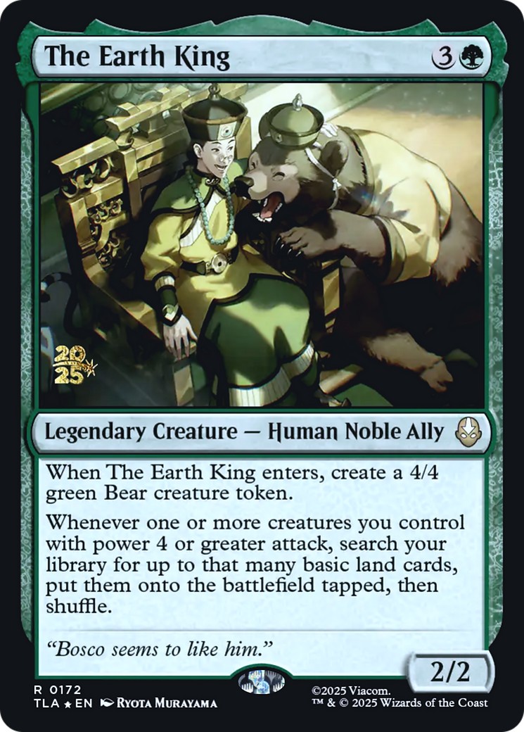 2025 Magic: The Gathering Avatar: The Last Airbender Promos 2025 Magic: The Gathering Avatar: The Last Airbender Promos #172s