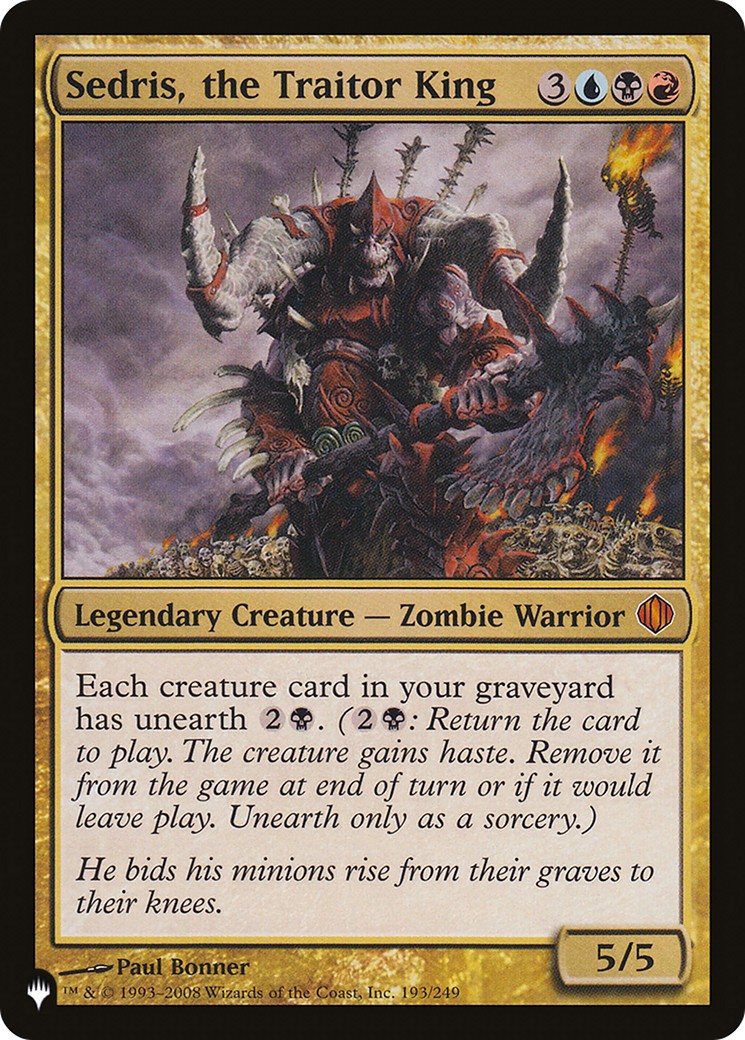 Sedris, the Traitor King - Image 1