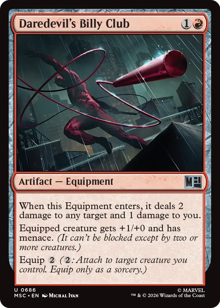 2026 Magic: The Gathering Marvel Super Heroes 2026 Magic: The Gathering Marvel Super Heroes #686 trading card