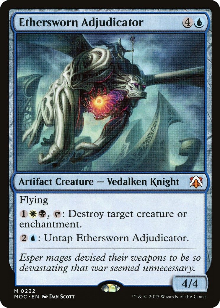 2023 Magic: The Gathering March of the Machine 2023 Magic: The Gathering March of the Machine #222 trading card