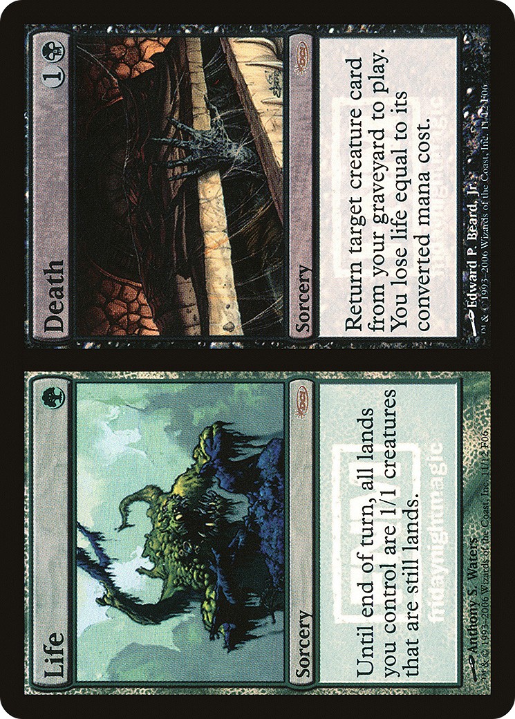 2006 Magic: The Gathering Friday Night Magic Life // Death #11a trading card
