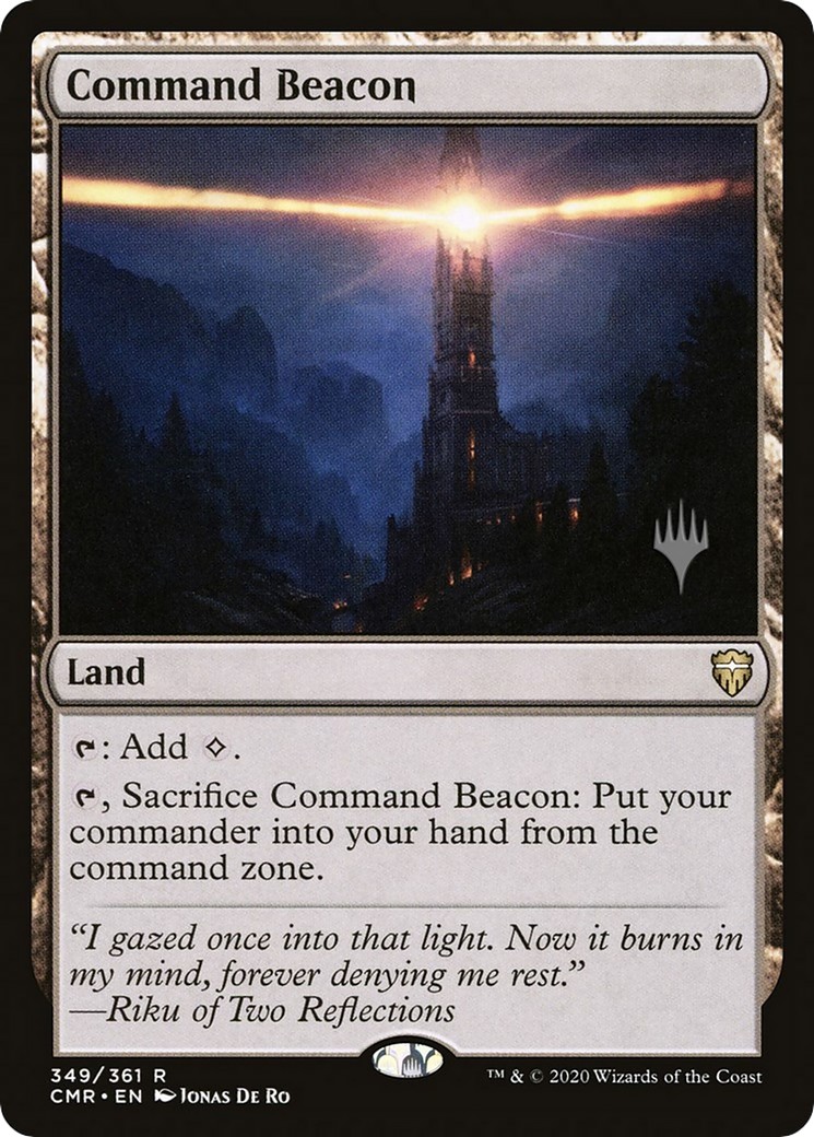 2024 Magic: The Gathering Commander Legends Promos Command Beacon #349p trading card