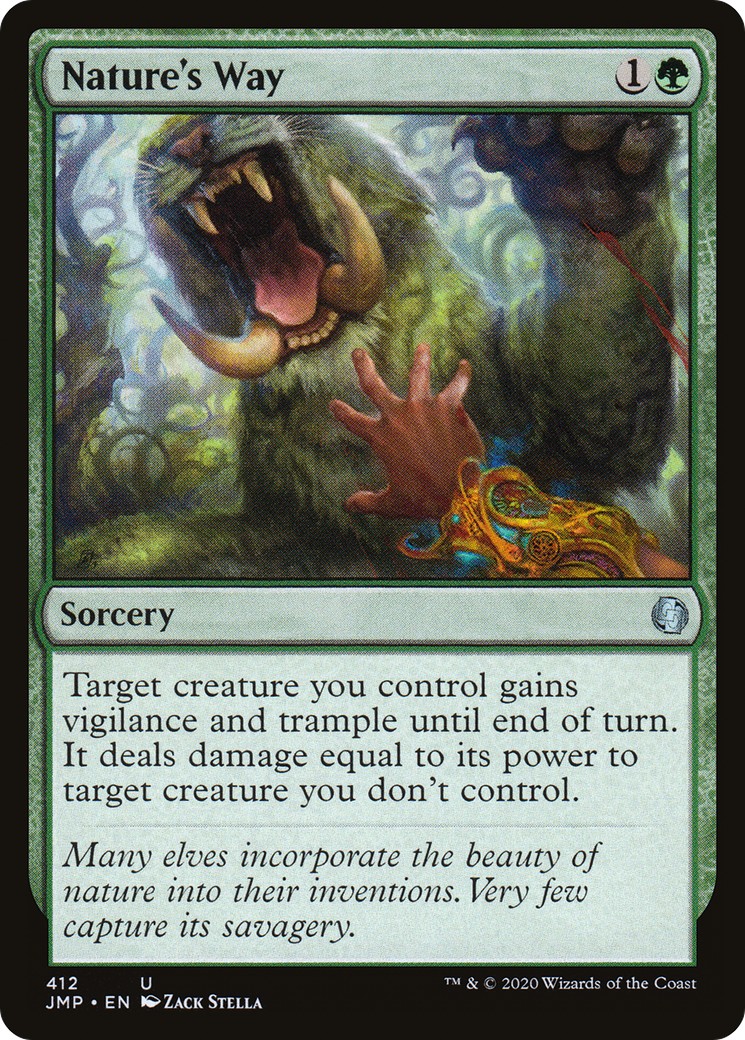 2020 Magic: The Gathering Jumpstart 2020 Magic: The Gathering Jumpstart #412 trading card