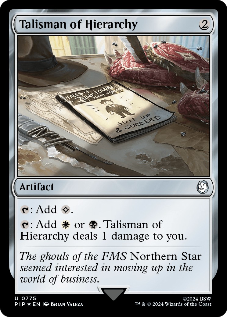 2024 Magic: The Gathering Fallout 2024 Magic: The Gathering Fallout #775 trading card