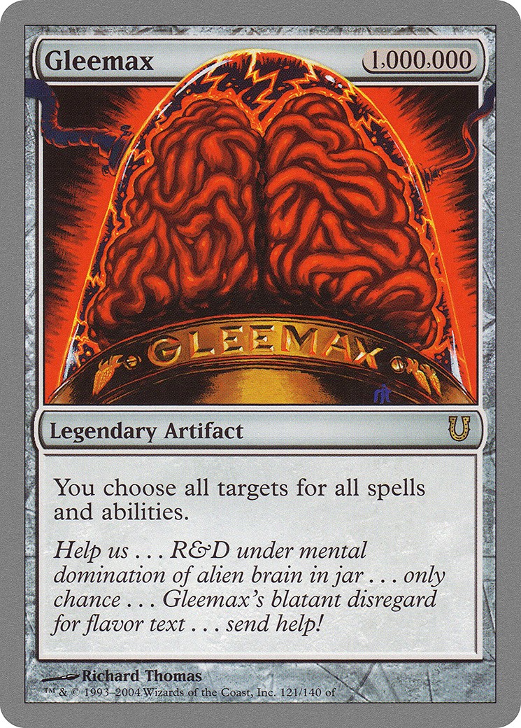 2004 Magic: The Gathering Unhinged 2004 Magic: The Gathering Unhinged #121 trading card