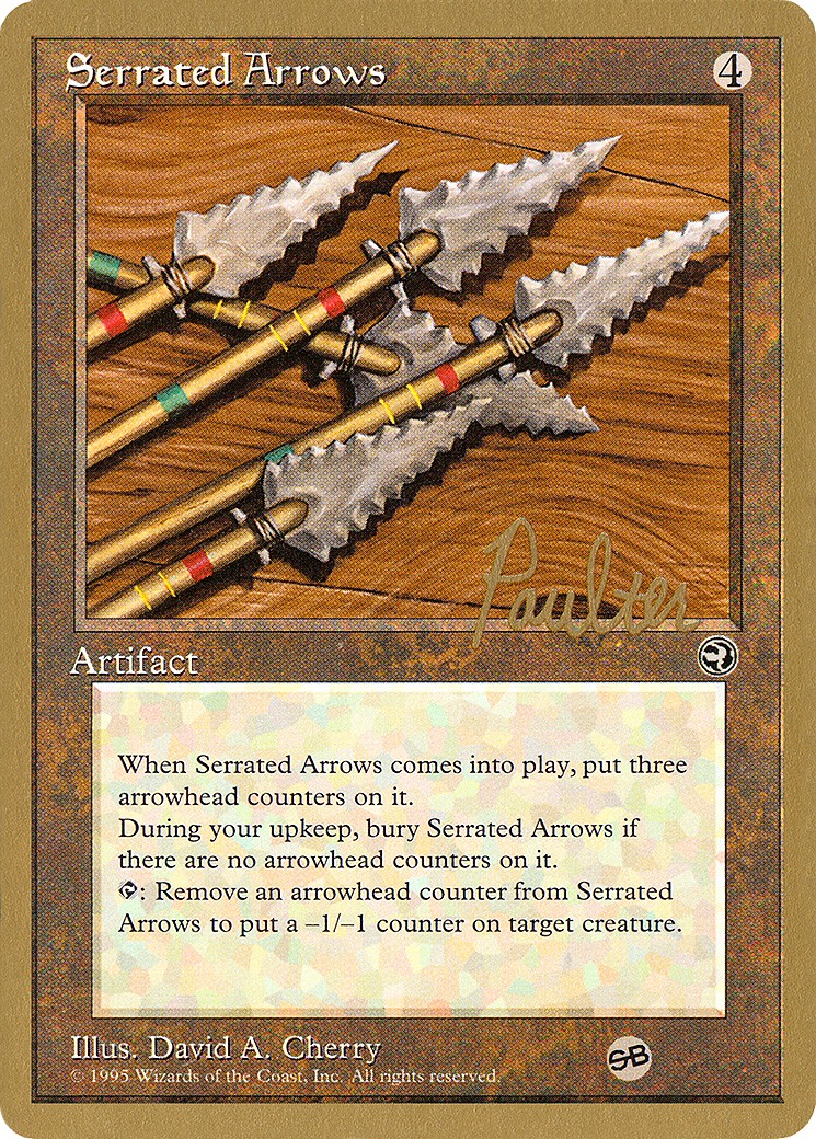 1996 Magic: The Gathering Pro Tour Collector Set 1996 Magic: The Gathering Pro Tour Collector Set #pp110sb trading card