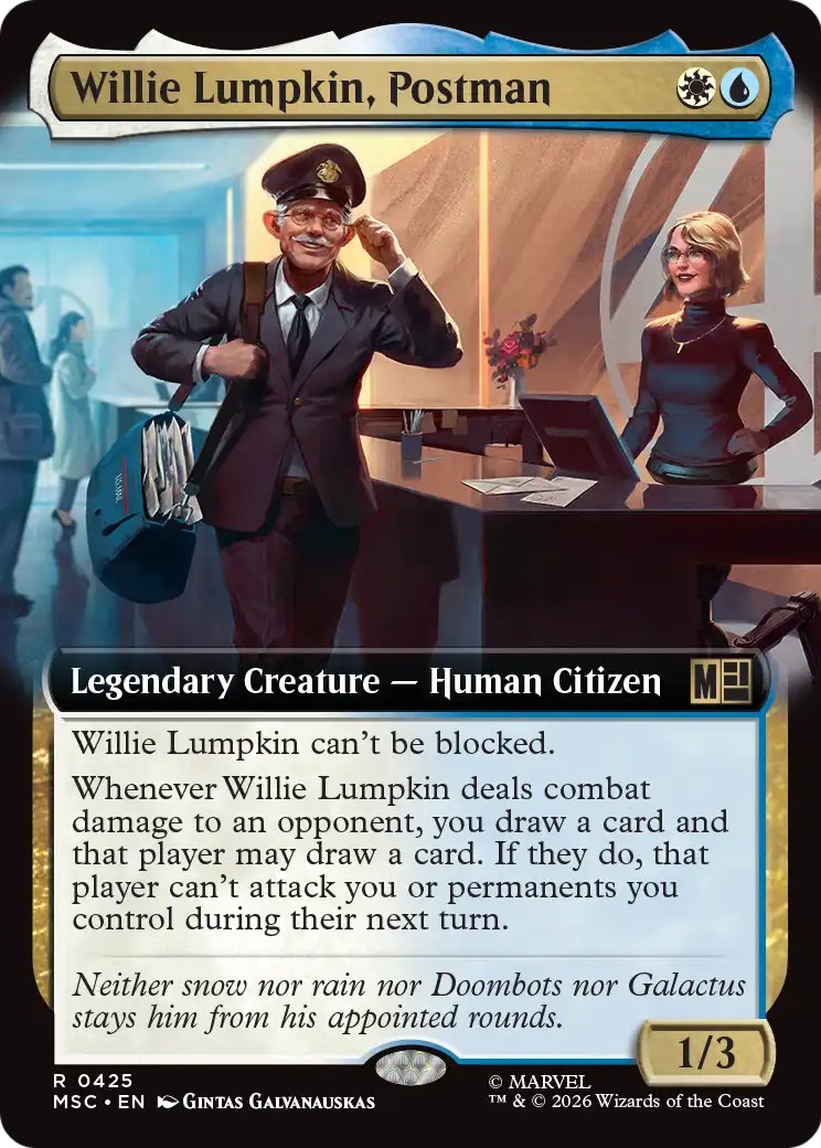 2026 Magic: The Gathering Marvel Super Heroes 2026 Magic: The Gathering Marvel Super Heroes #425 trading card