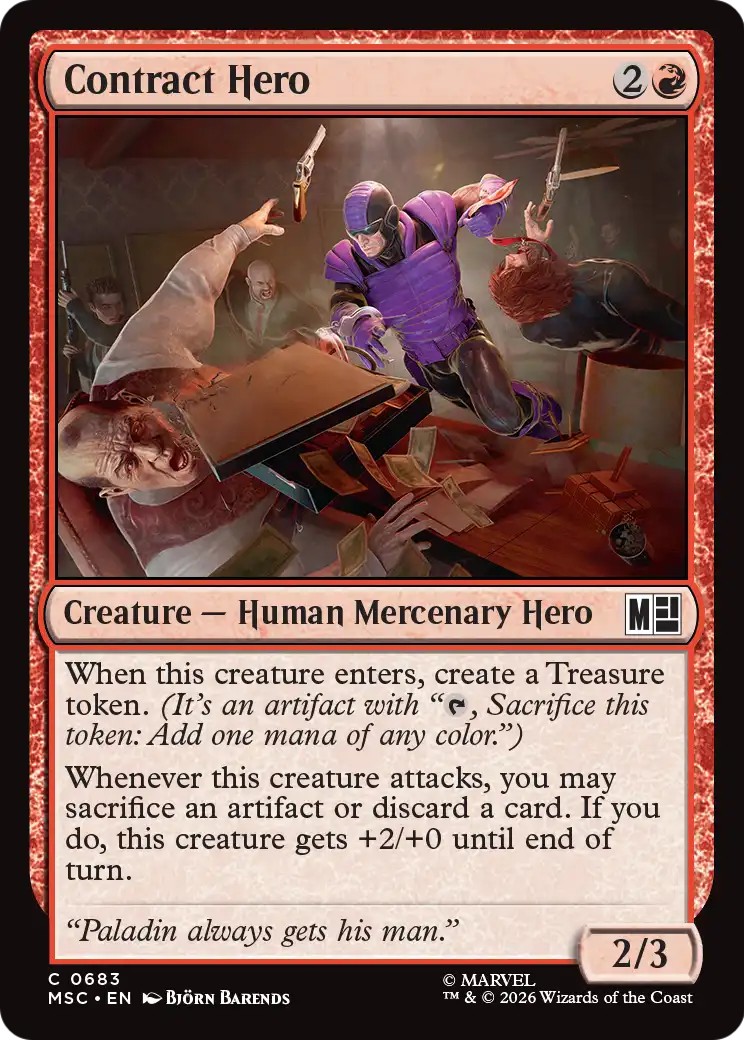 2026 Magic: The Gathering Marvel Super Heroes 2026 Magic: The Gathering Marvel Super Heroes #683 trading card
