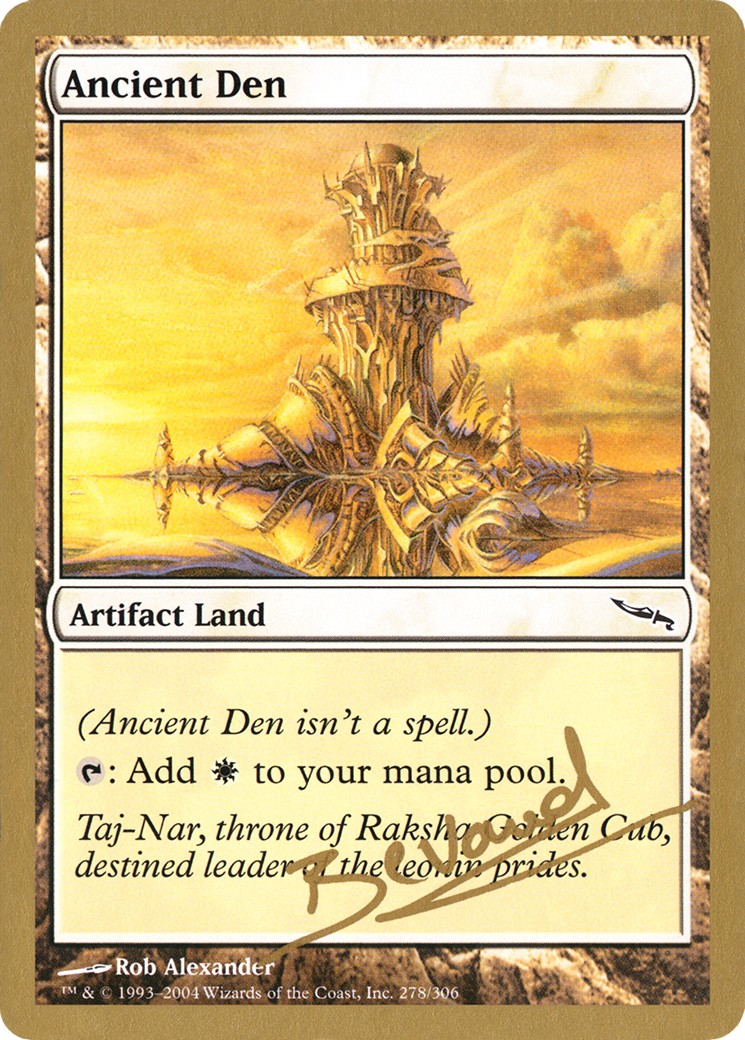 2004 Magic: The Gathering World Championship Decks 2004 Magic: The Gathering World Championship Decks #mb278 trading card