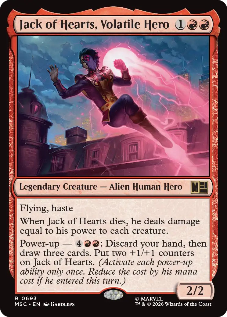 Jack of Hearts, Volatile Hero - Image 1