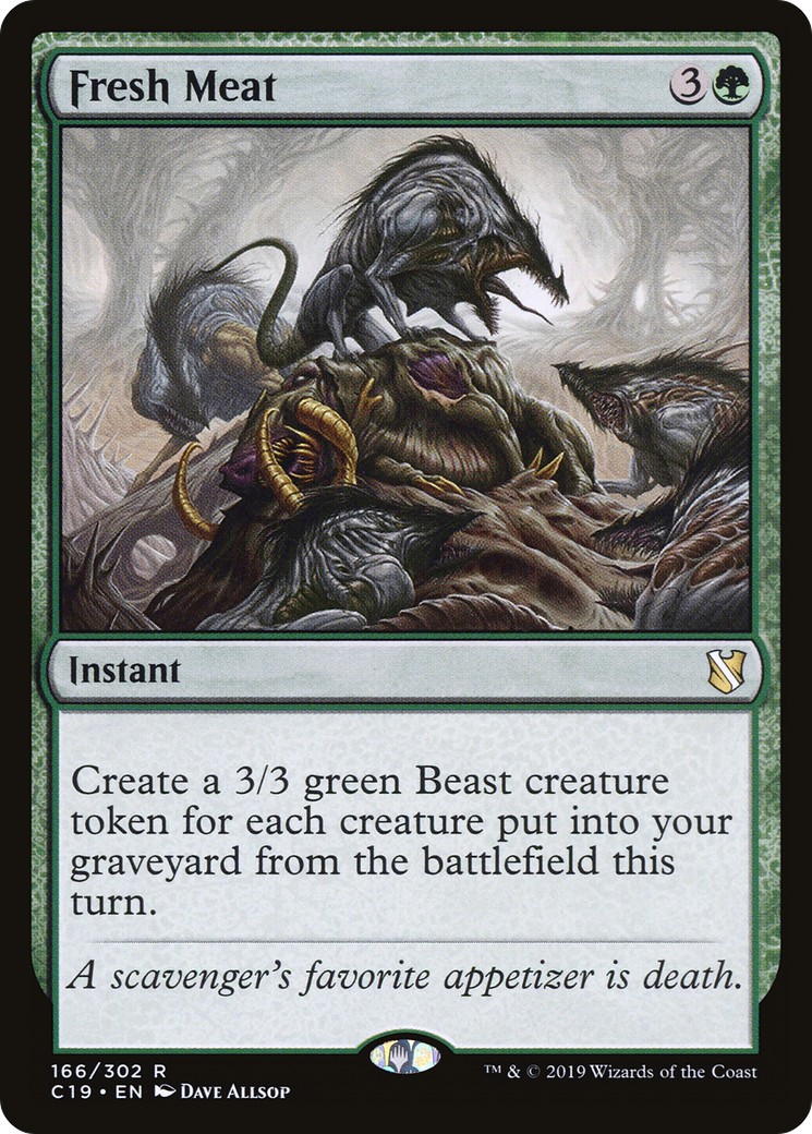 2019 Magic: The Gathering Commander 2019 Magic: The Gathering Commander #166 trading card