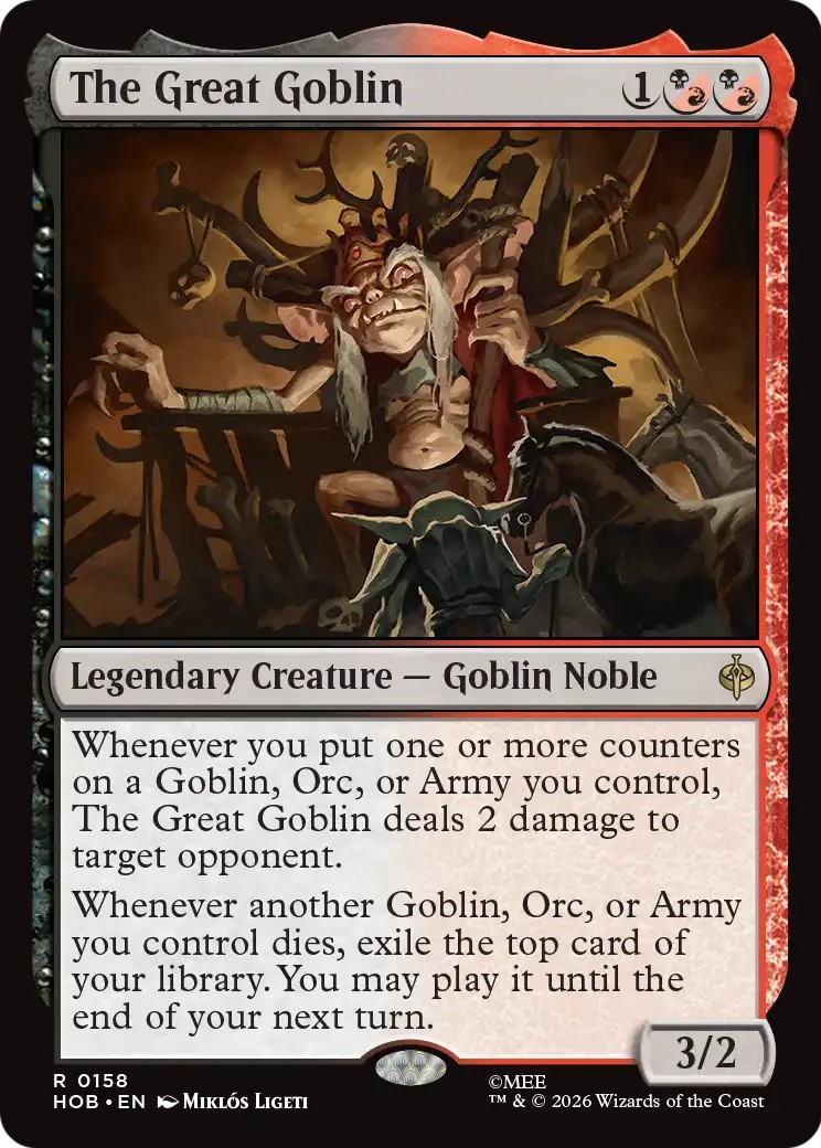 2026 Magic: The Gathering The Hobbit 2026 Magic: The Gathering The Hobbit #158 trading card