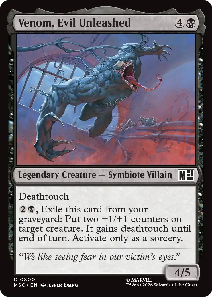 2026 Magic: The Gathering Marvel Super Heroes 2026 Magic: The Gathering Marvel Super Heroes #800 trading card