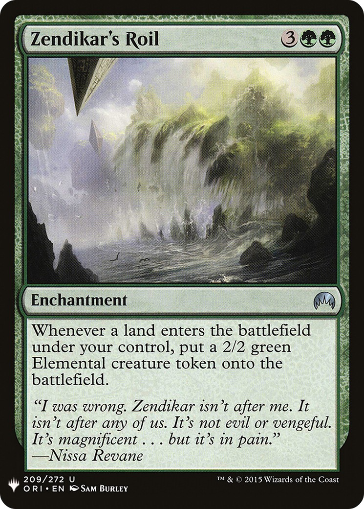 2019 Magic: The Gathering The List 2019 Magic: The Gathering The List #ORI-209 trading card