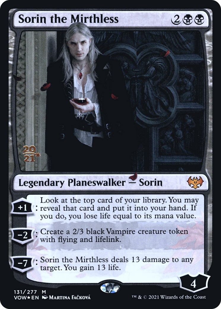 2021 Magic: The Gathering Innistrad: Crimson Vow Promos 2021 Magic: The Gathering Innistrad: Crimson Vow Promos #131s trading