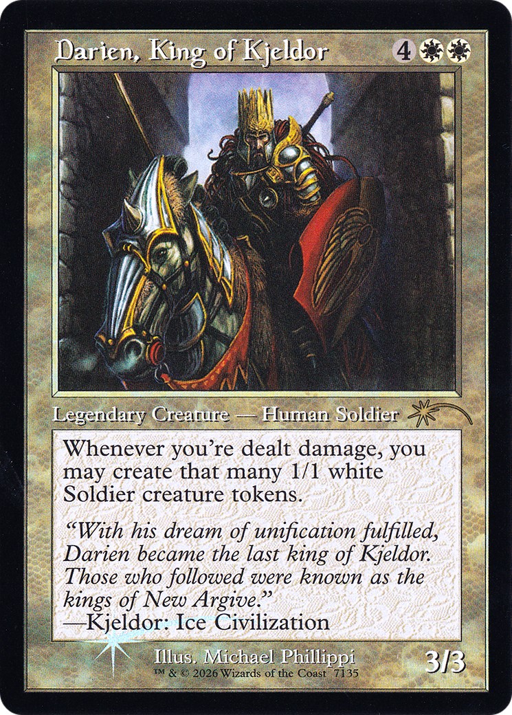2026 Magic: The Gathering Secret Lair Drop 2026 Magic: The Gathering Secret Lair Drop #7135 trading card