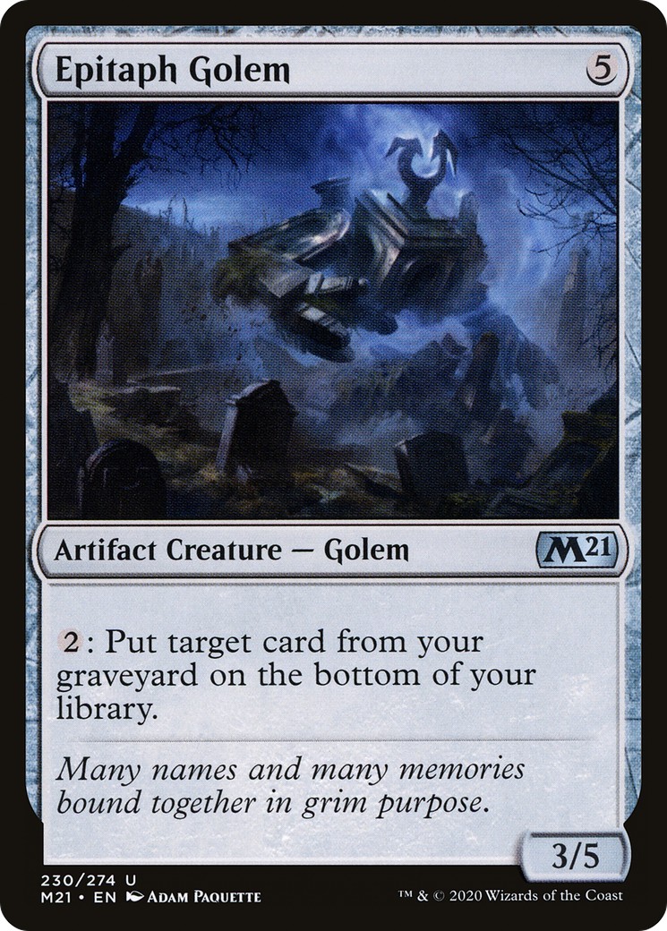 Epitaph Golem - Image 1