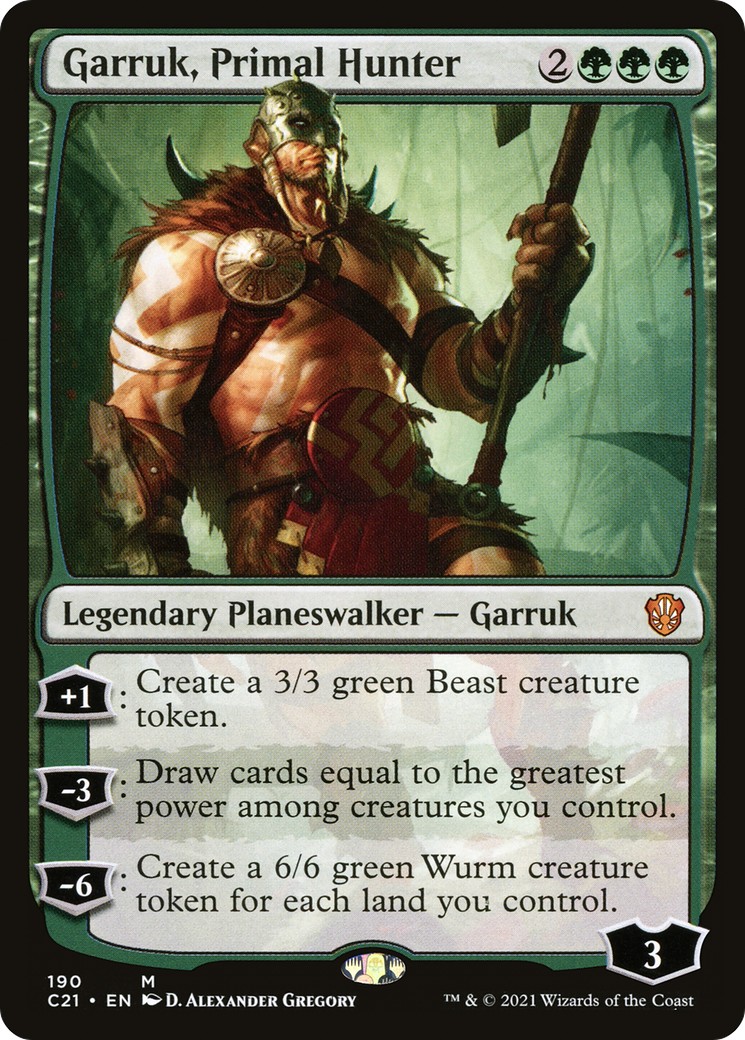 2021 Magic: The Gathering Commander 2021 Magic: The Gathering Commander #190 trading card