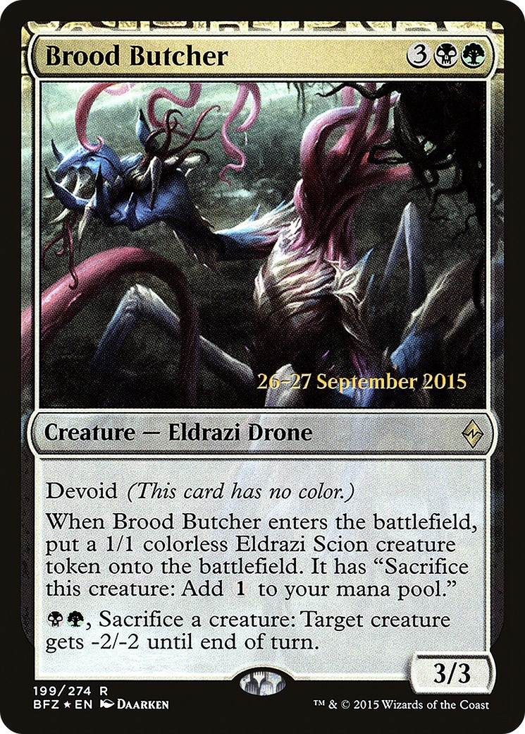 2015 Magic: The Gathering Battle for Zendikar Promos 2015 Magic: The Gathering Battle for Zendikar Promos #199s trading card
