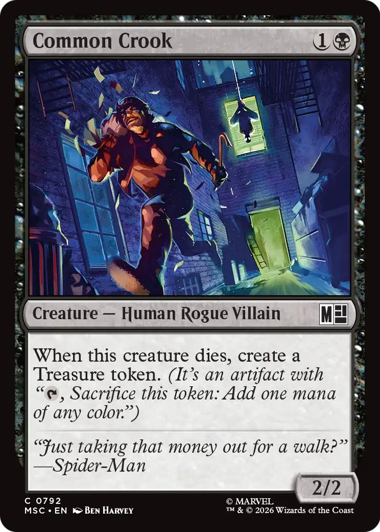 2026 Magic: The Gathering Marvel Super Heroes 2026 Magic: The Gathering Marvel Super Heroes #792 trading card