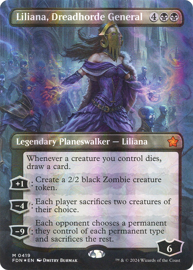 2024 Magic: The Gathering Foundations 2024 Magic: The Gathering Foundations #419 trading card